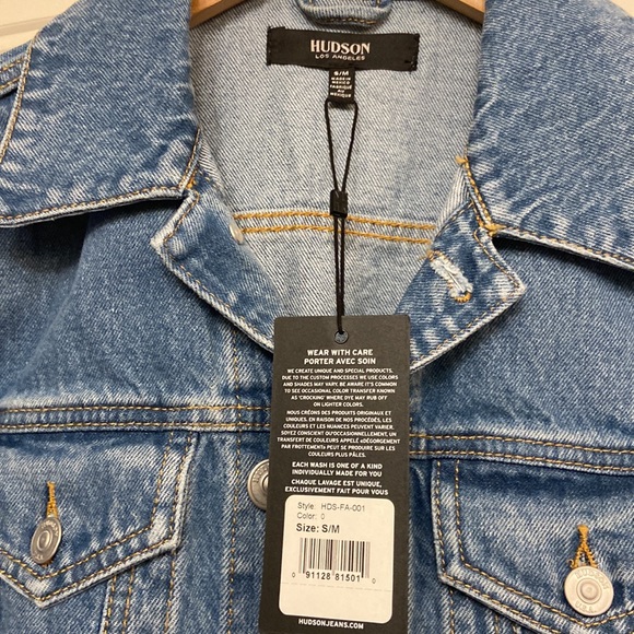 Hudson Jean Jacket NWT - Picture 2 of 4
